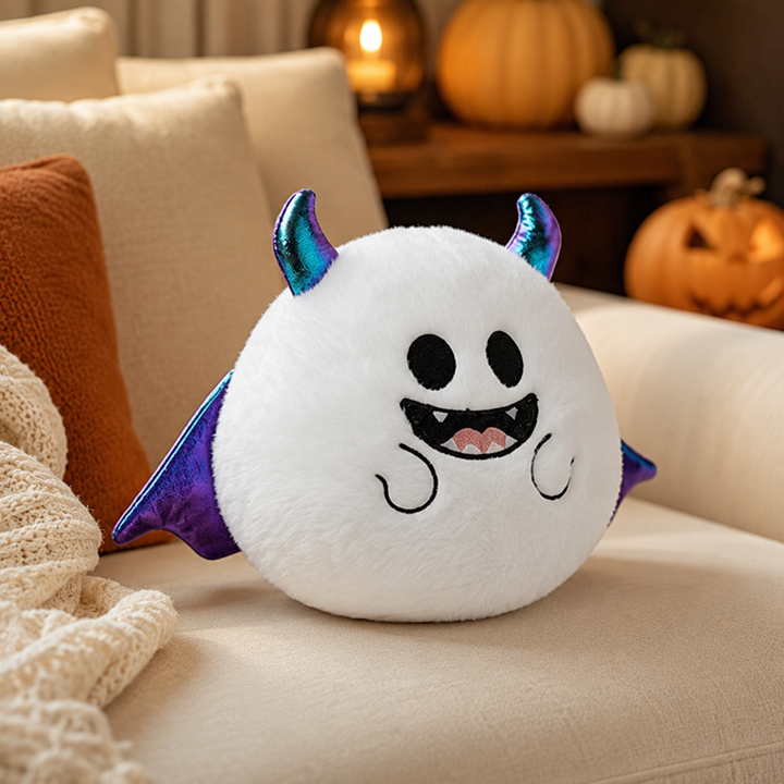 Halloween Plush Decoration Ornaments Pumpkin Ghost Bat Spider Plush Toys