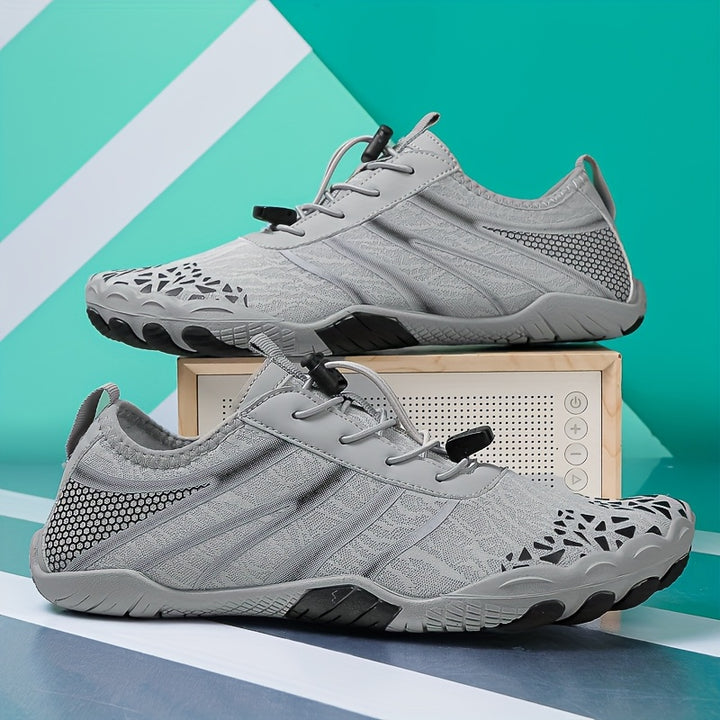 Men Water Sports Mesh Lace-Up Quick Dry Shoes