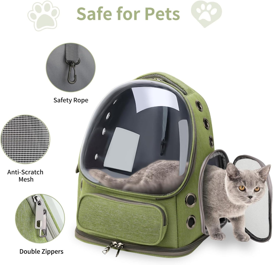 Cat Carrier Backpack Transparent Bubble Pet Carrier Backpack