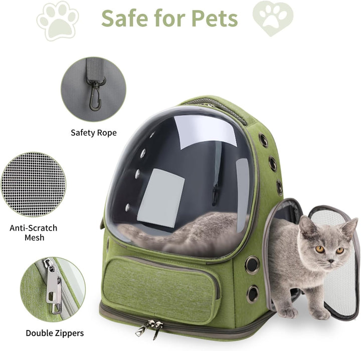 Cat Carrier Backpack Transparent Bubble Pet Carrier Backpack