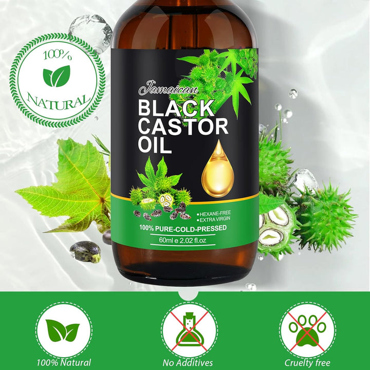 Jamaican Black Castor Oil Organic Cold Pressed