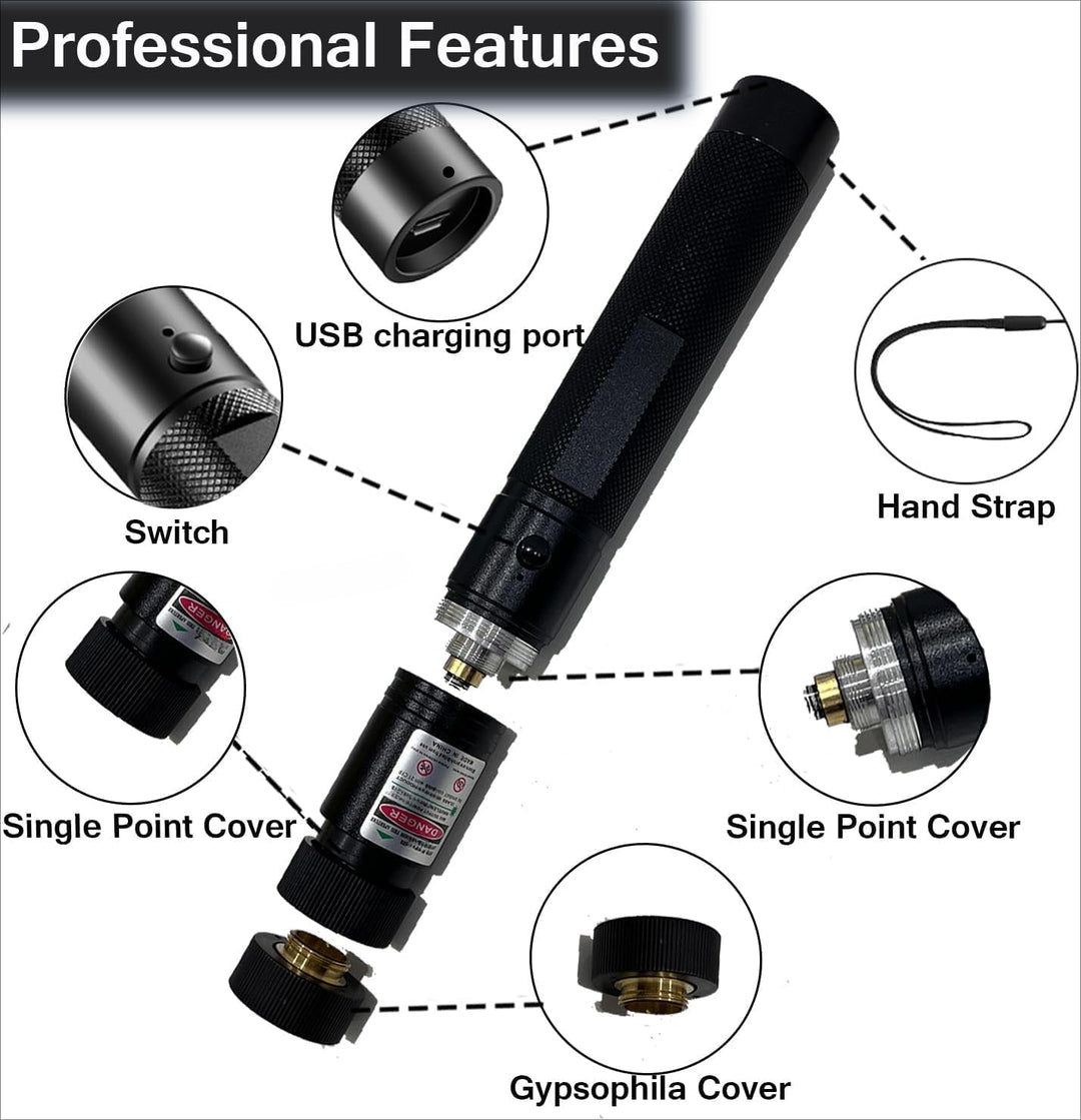 Rechargeable Long-Range Laser Pointer Outdoor