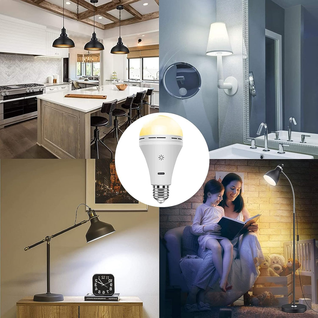 Rechargeable LED Table Lamp Wireless Dimmable Portable Indoor Outdoor Light