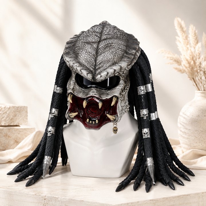 Alien Predator Hunter Mask Halloween Cosplay Full Headgear Costume Mask