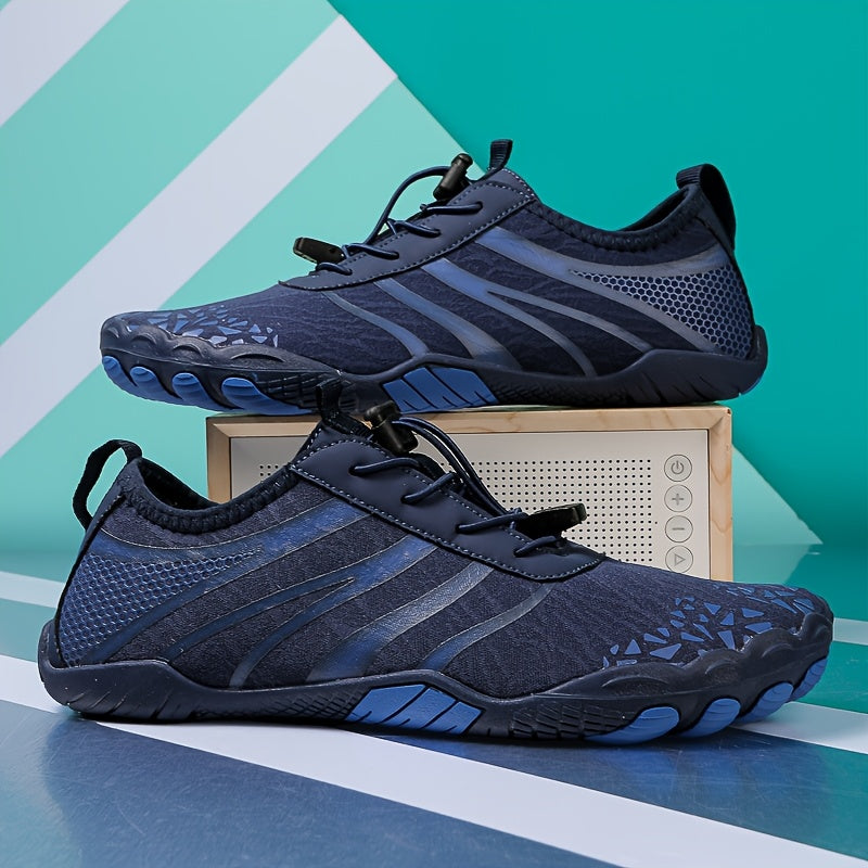 Men Water Sports Mesh Lace-Up Quick Dry Shoes