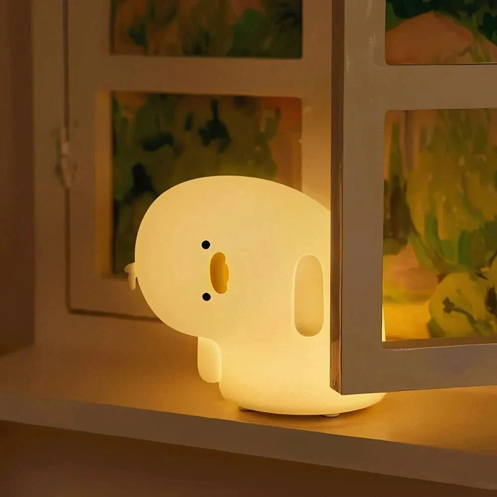 Silicone Rechargeable LED Night Light Bedside Lamp