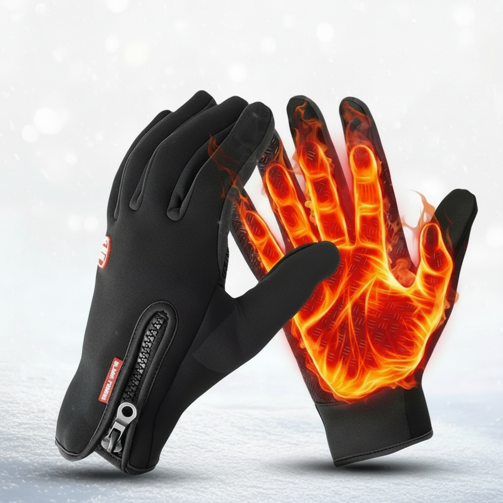 Winter Gloves Waterproof Windproof for Outdoor Sports