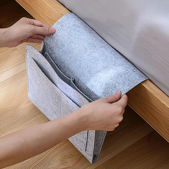 Bedside Organizer Storage Caddy All in One Organizer Pouch