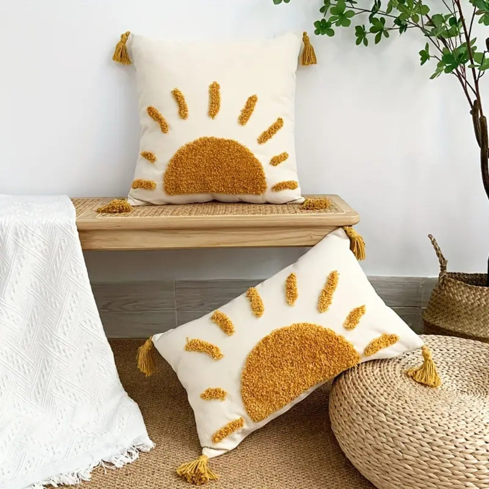 Boho Square Cushion Cover Pillow Case
