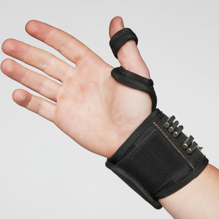 Magnetic Adjustable Wristband with Powerful Magnets for Tools