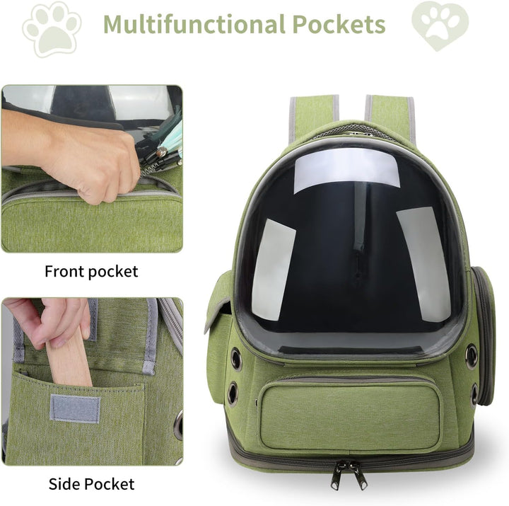 Cat Carrier Backpack Transparent Bubble Pet Carrier Backpack