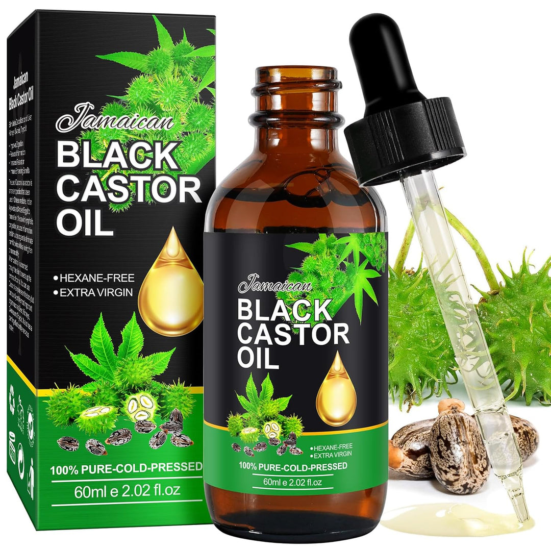 Jamaican Black Castor Oil Organic Cold Pressed