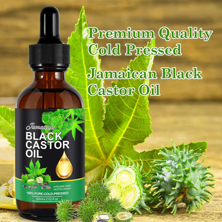 Jamaican Black Castor Oil Organic Cold Pressed