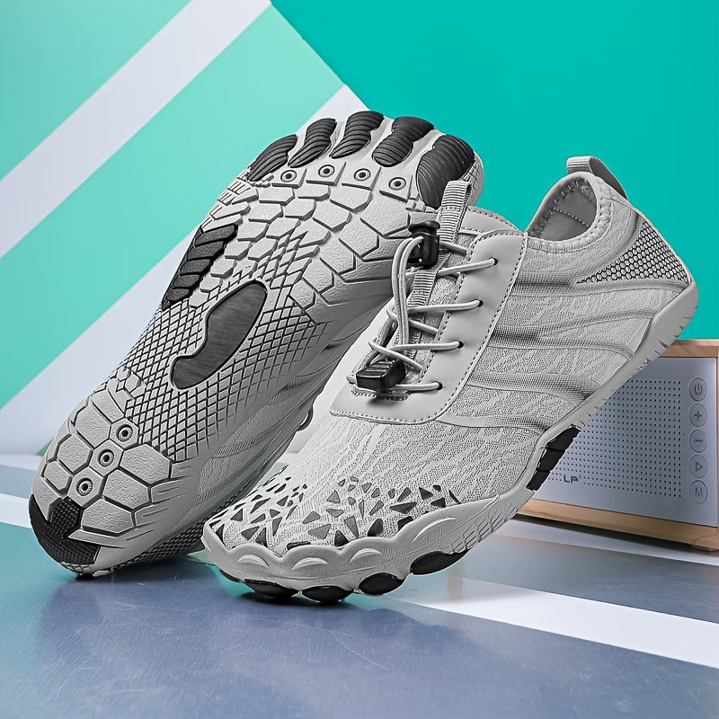 Men Water Sports Mesh Lace-Up Quick Dry Shoes