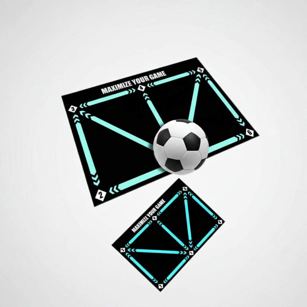 Soccer Training Mat Agility Dribbling Footwork Practice Mat