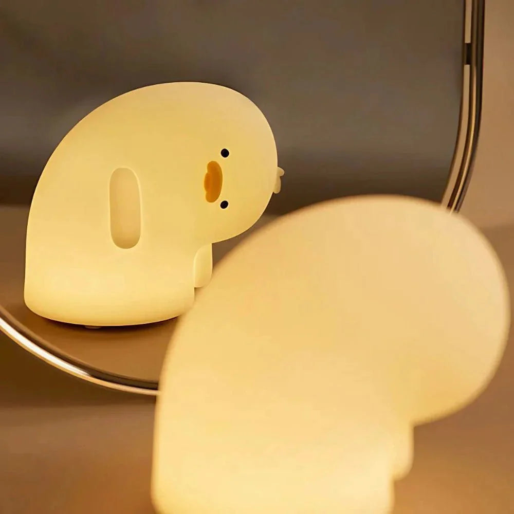 Silicone Rechargeable LED Night Light Bedside Lamp