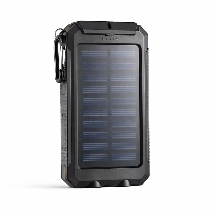 Portable Solar Power Bank 20000mAh External Battery Charger Fast Charging