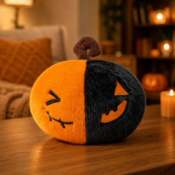 Halloween Plush Decoration Ornaments Pumpkin Ghost Bat Spider Plush Toys