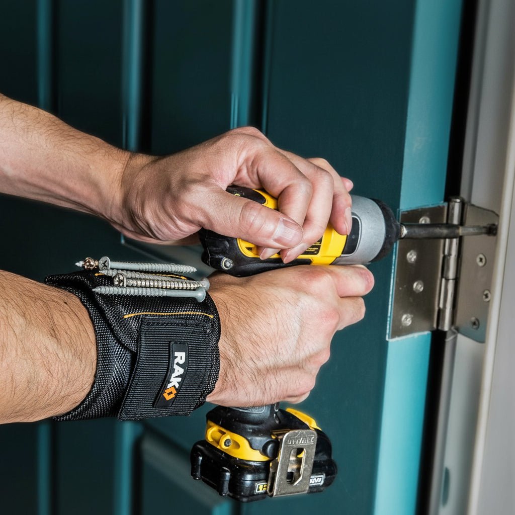 Magnetic Adjustable Wristband with Powerful Magnets for Tools