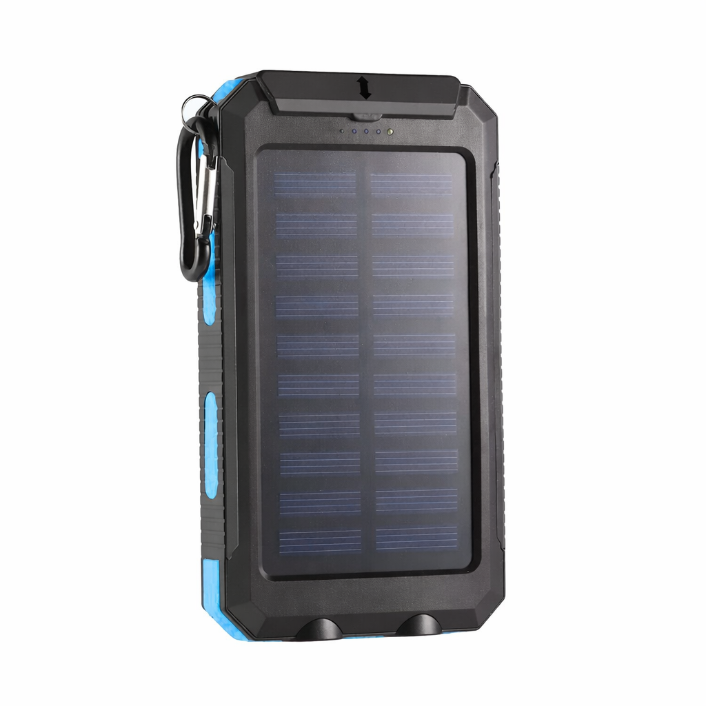 Portable Solar Power Bank 20000mAh External Battery Charger Fast Charging