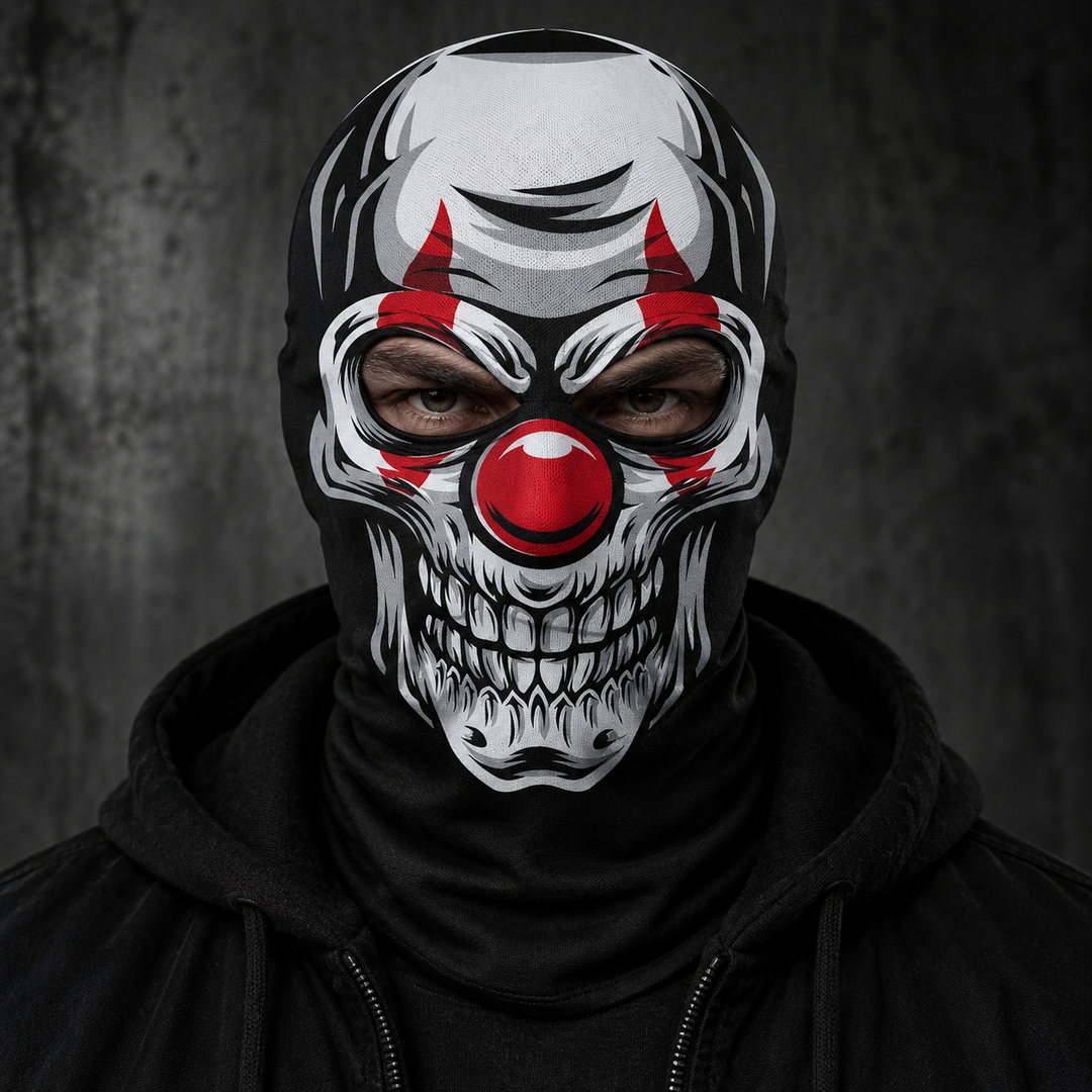 Halloween Full Face Mesh Skeleton Mask