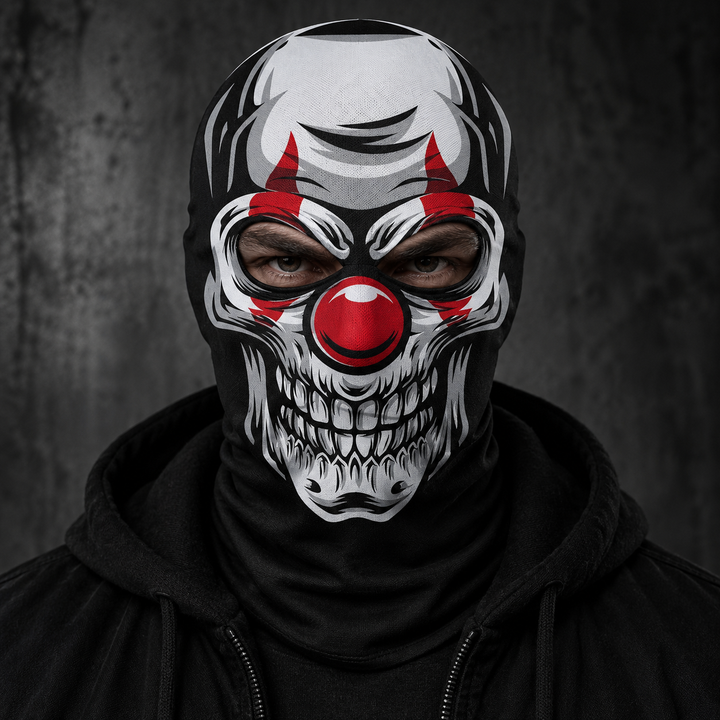 Halloween Full Face Mesh Skeleton Mask