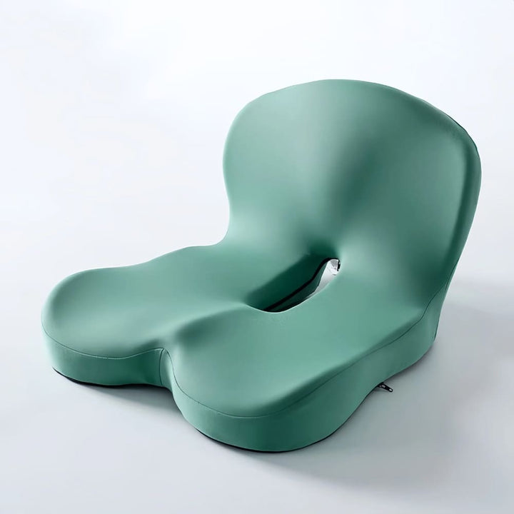 Memory Foam Seat Cushion for Back Pain Relief, Ergonomic Comfort, Tailbone Support