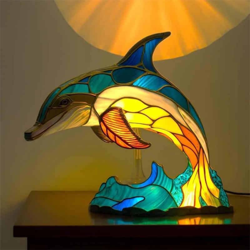 Animal LED Acrylic Lamp 3D Light with Turtle Owl Lion Mermaid Shapes 12 Options