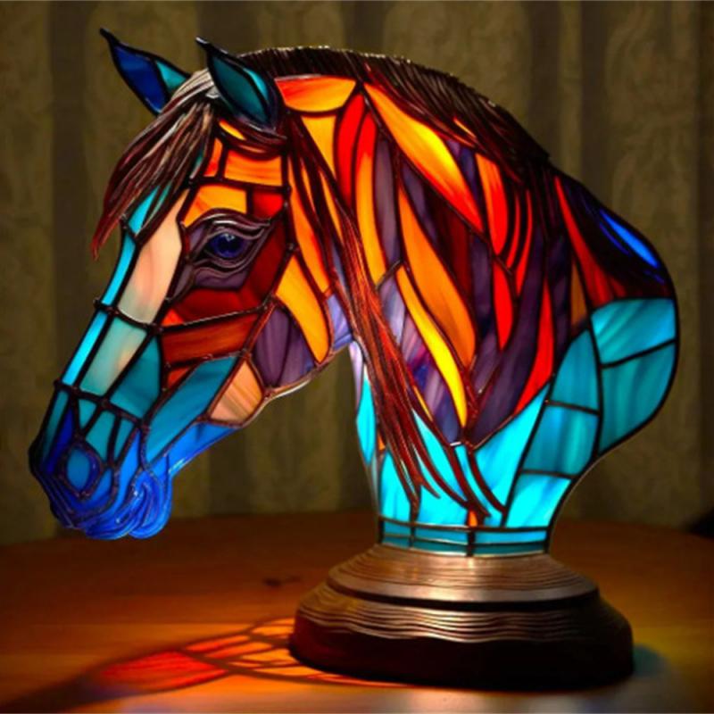 Animal LED Acrylic Lamp 3D Light with Turtle Owl Lion Mermaid Shapes 12 Options