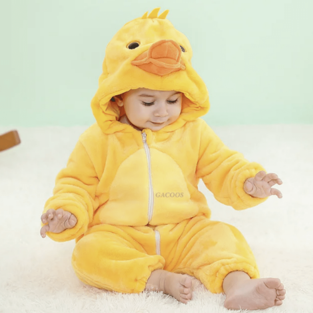 Baby Onesie Animal Costume Pajamas Soft Cotton Infant Sleepwear