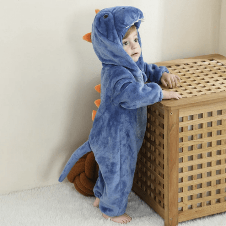 Baby Onesie Animal Costume Pajamas Soft Cotton Infant Sleepwear