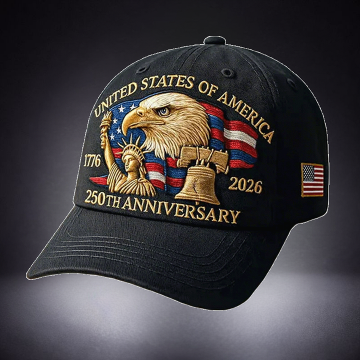 Baseball Cap Embroidered Eagle Patriotic Cotton Casual Hat