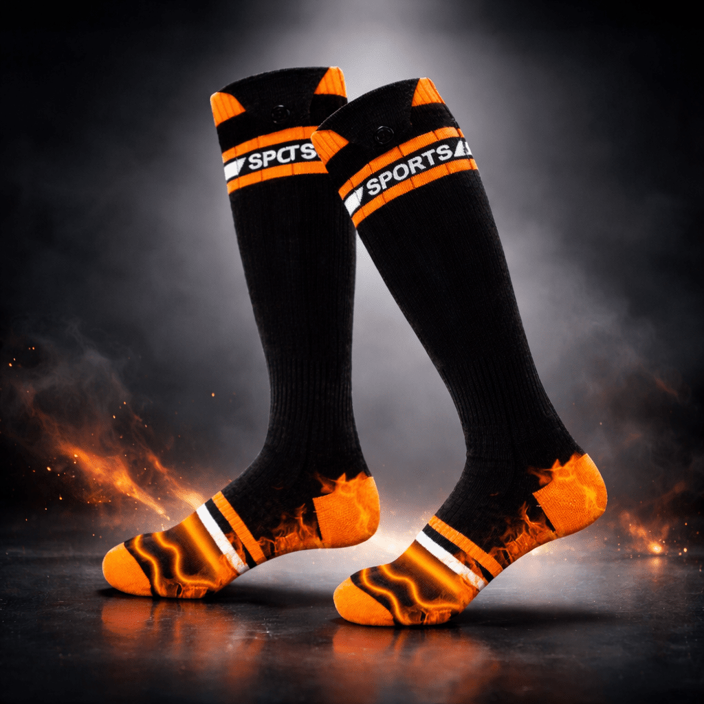 Heated Socks Men App Controlled with Adjustable Heat Settings