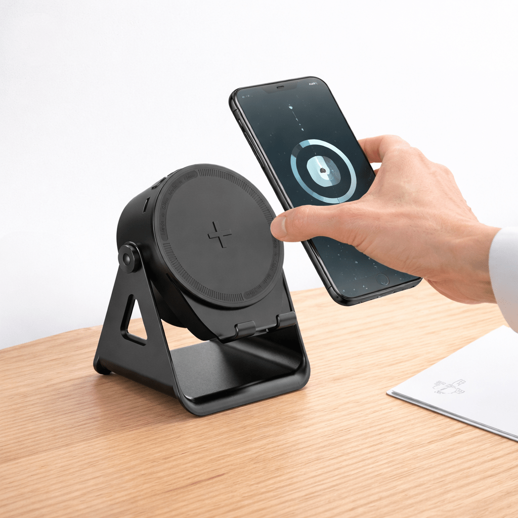 Bluetooth Speaker Phone Stand Wireless Charging Power Bank