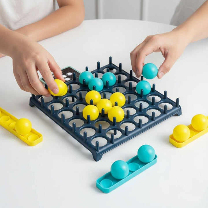Bouncing Ball Board Game Family Party Game for All Ages