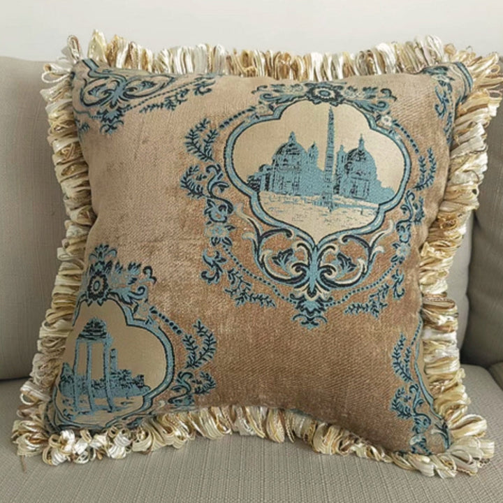 Square Cushion Cover European Style Pillow Case