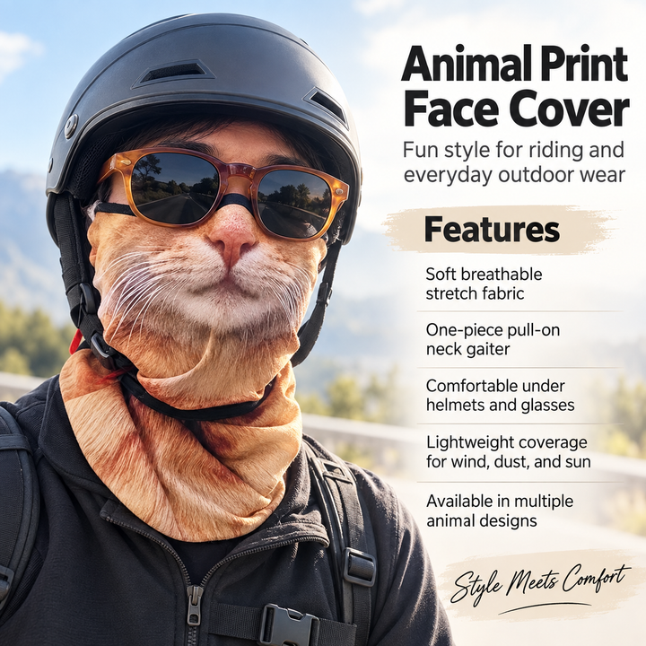 Halloween Animal Costume Balaclava Mask for Cat and Dog