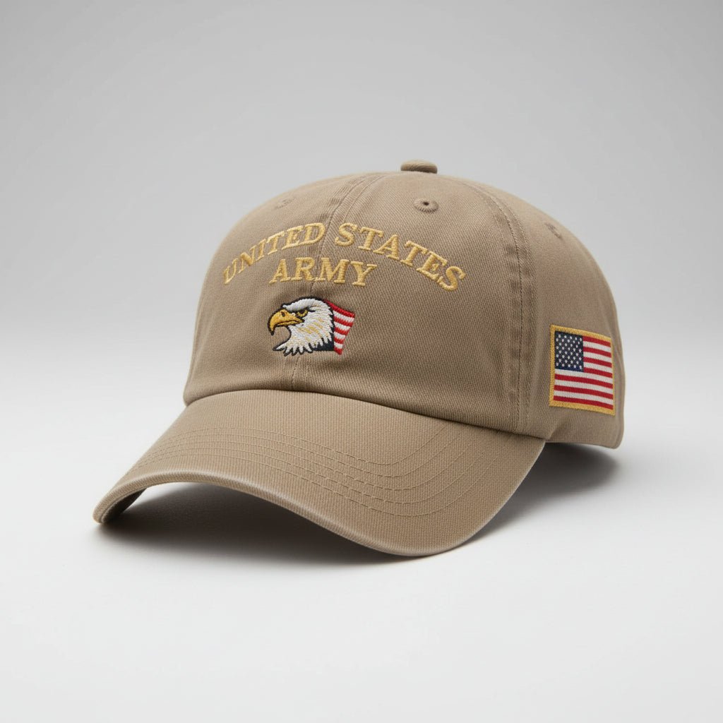 USA 250th Anniversary Eagle Adjustable Dad Cap Hat Patriots