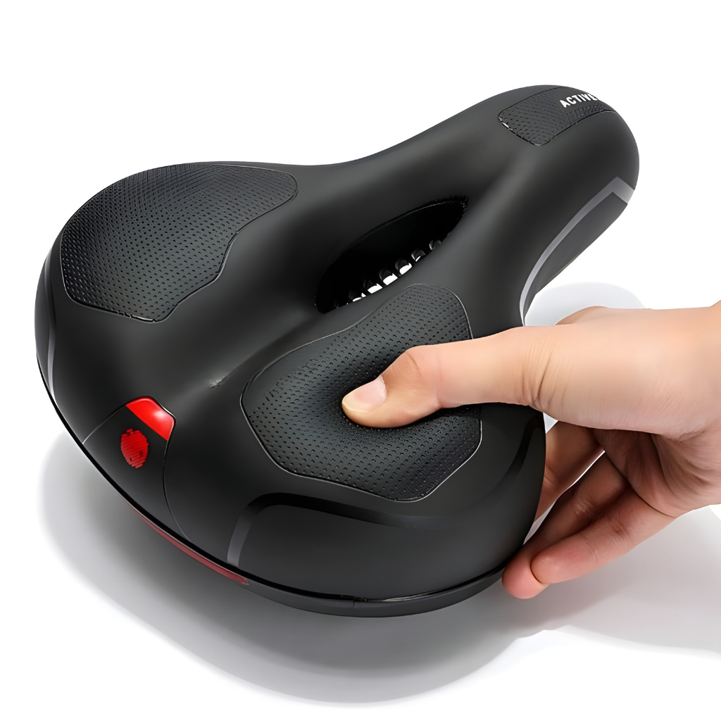 Ergonomic Bicycle Saddle Seat Comfort Pain-Free Weatherproof