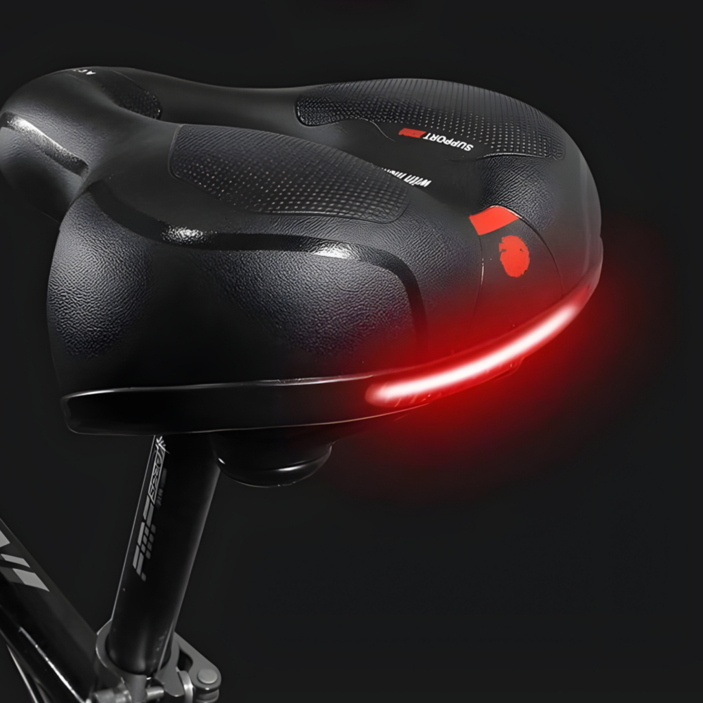 Ergonomic Bicycle Saddle Seat Comfort Pain-Free Weatherproof