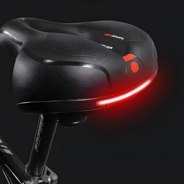 Ergonomic Bicycle Saddle Seat Comfort Pain-Free Weatherproof