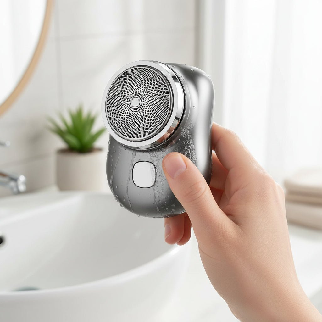 USB Mini Waterproof Electric Razor Compact Travel Shaver