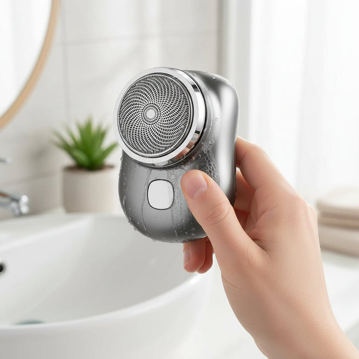 USB Mini Waterproof Electric Razor Compact Travel Shaver