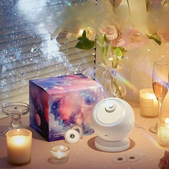 Galaxy Projector Bluetooth Night Light White Noise Machine
