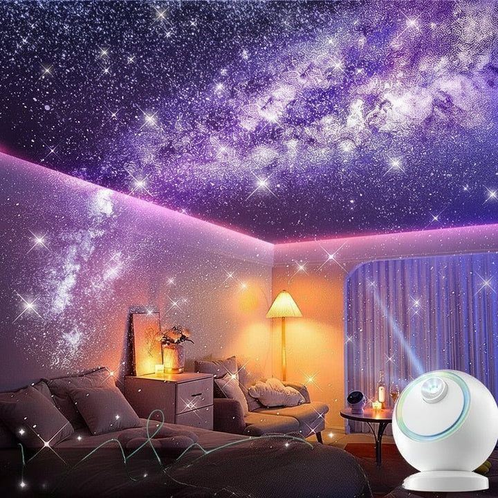 Galaxy Projector Bluetooth Night Light White Noise Machine