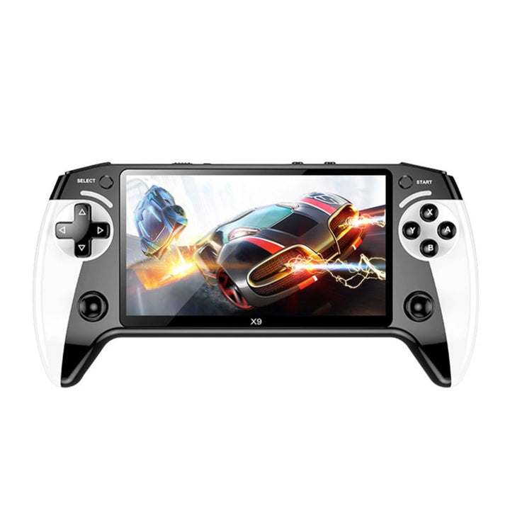 Handheld Portable Retro Game Console with Built-In Games