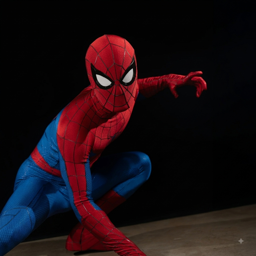 Spider Hero Cosplay Bodysuit Costume for Kids and Adults