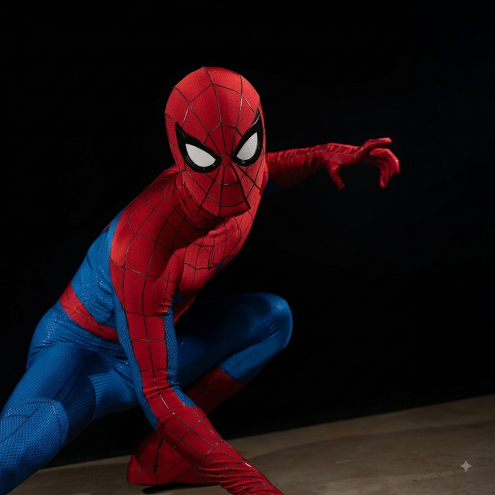 Spider Hero Cosplay Bodysuit Costume for Kids and Adults
