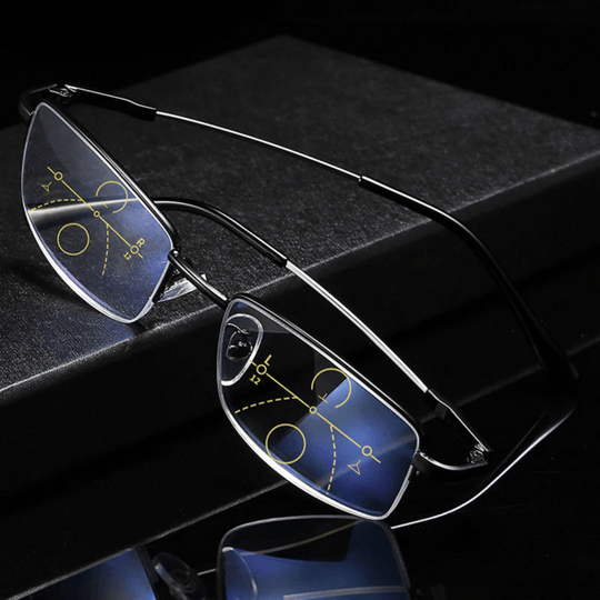 Progressive Multi Zone Focus Eyeglasses German Smart Design
