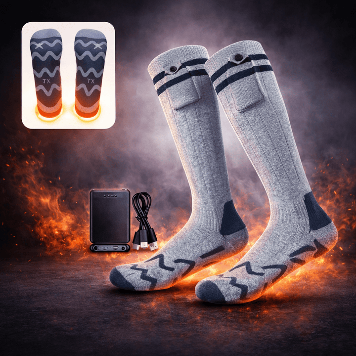 Heated Socks Men App Controlled with Adjustable Heat Settings